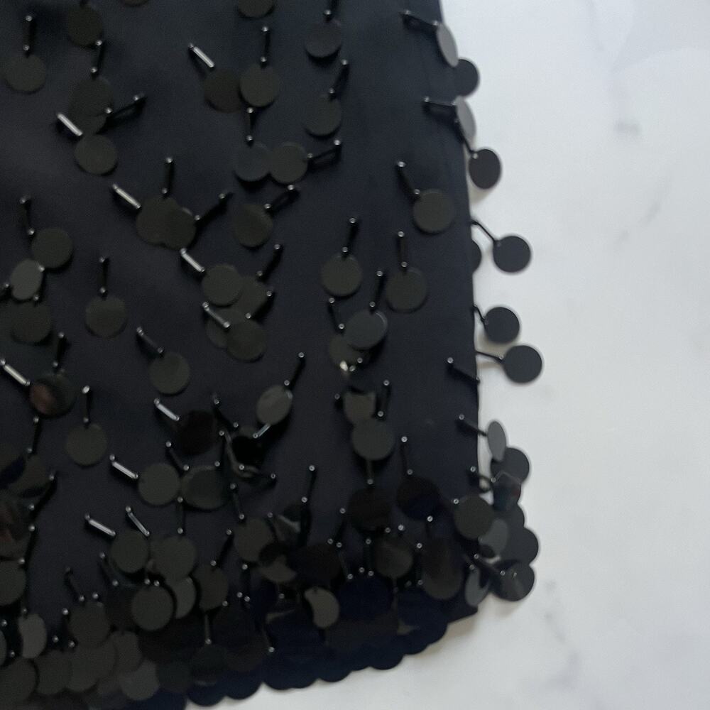 Vintage Cache Paillette Flapper Dress black - Picture 12 of 15